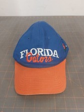 Vintage Florida Gators Hat Cap YOUTH SIZE Orange and Blue Fighting Gator on Side