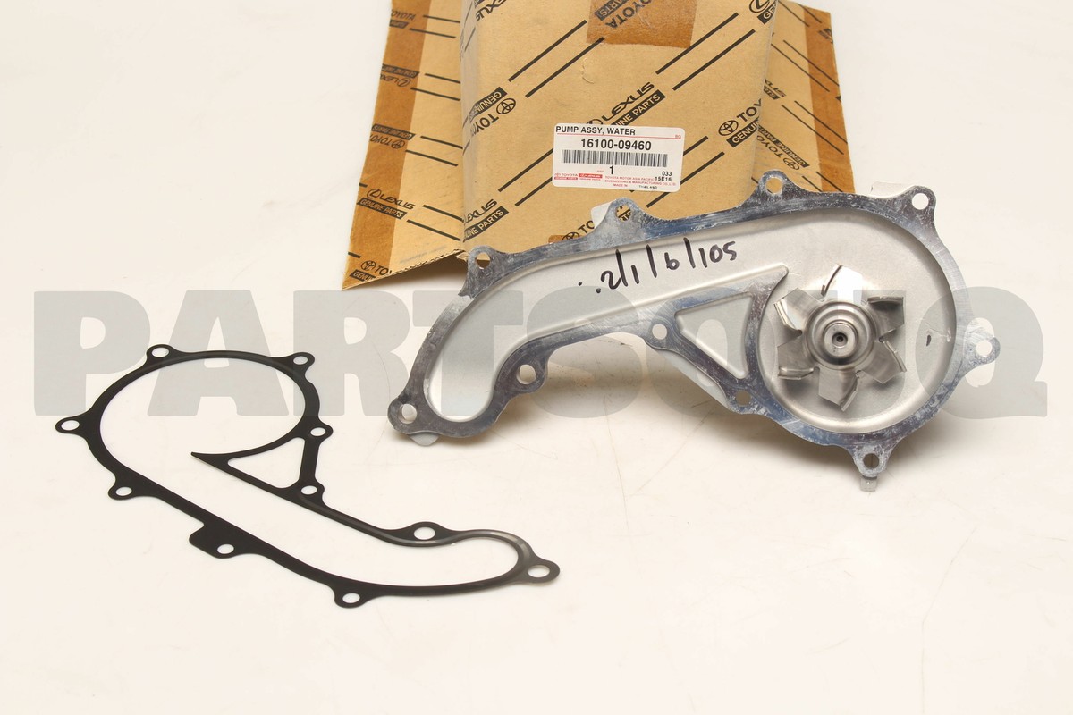 1610009460 Genuine Toyota PUMP ASSY, ENGINE WATER 16100 1610009460 Genuine Toyota PUMP ASSY, ENGINE WATER 16100
