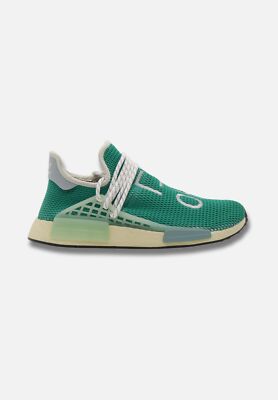 Adidas PW HU NMD Herrenschuhe Sportschuhe Freizeit Sneaker Low Grün Q46466