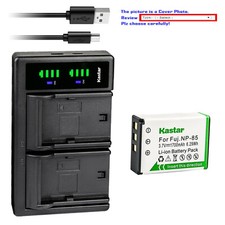 Kastar Battery LTD2 Charger for Fuji NP-85 BC-85 Fujifilm FinePix SL305 Camera