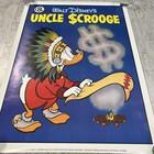 Disney Comics Uncle Scrooge Poster Fanning The Fire 1986 CBL Art Carl Barks Vtg
