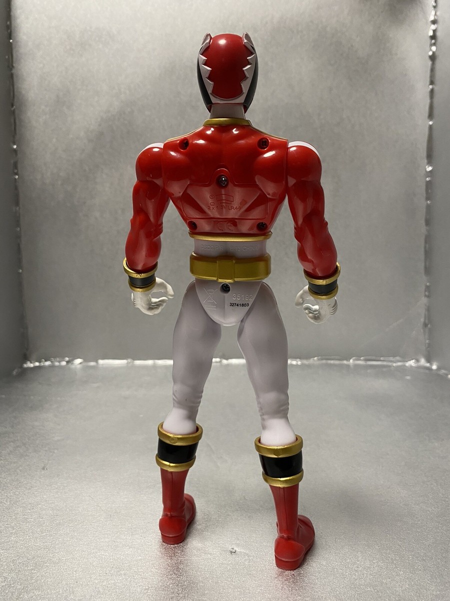 【未使用品】BANDAI POWER RANGERS MEGAFORCE レッド Power Rangers Megaforce Red Ranger Action Figure Damaged
