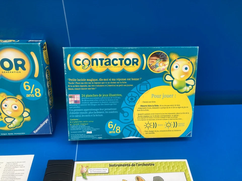 Juego De Societe "Contactor Electrónico" Juegos Ravensburger 6/8 Años De 2002 - Imagen 3 de 4