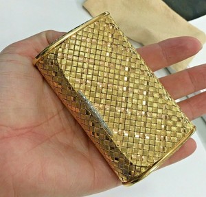 yellow gold clutch