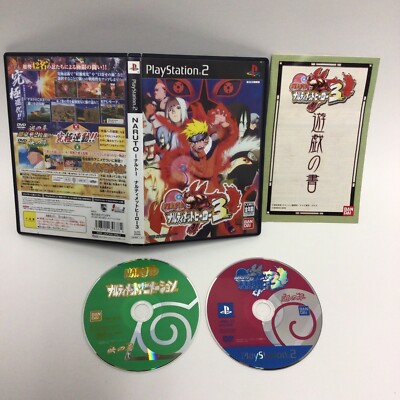 naruto ultimate ninja Hero 3 (PlayStation 2, NTSC-J) JAPANESE CONSOLES ONLY