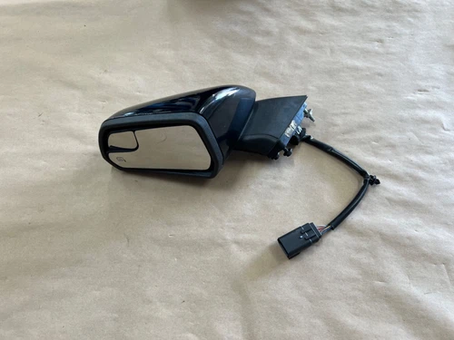 2015-2020 Mustang LH Driver Side Mirror Heated Glass Signal Puddle Light - OEM