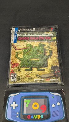 SEALED Aqua Teen Hunger Force Zombie Ninja Pro Sony PlayStation 2 PS2 BRAND NEW