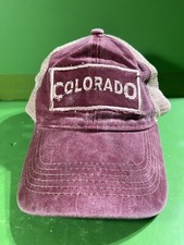 Colorado Hat Cap Snapback Trucker Mesh Patch One Size Adjustable
