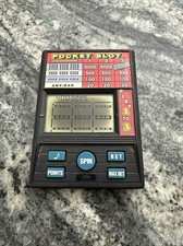 Radica Pocket Slot Model 1370 Handheld Electronic Casino Game TESTED WORKING