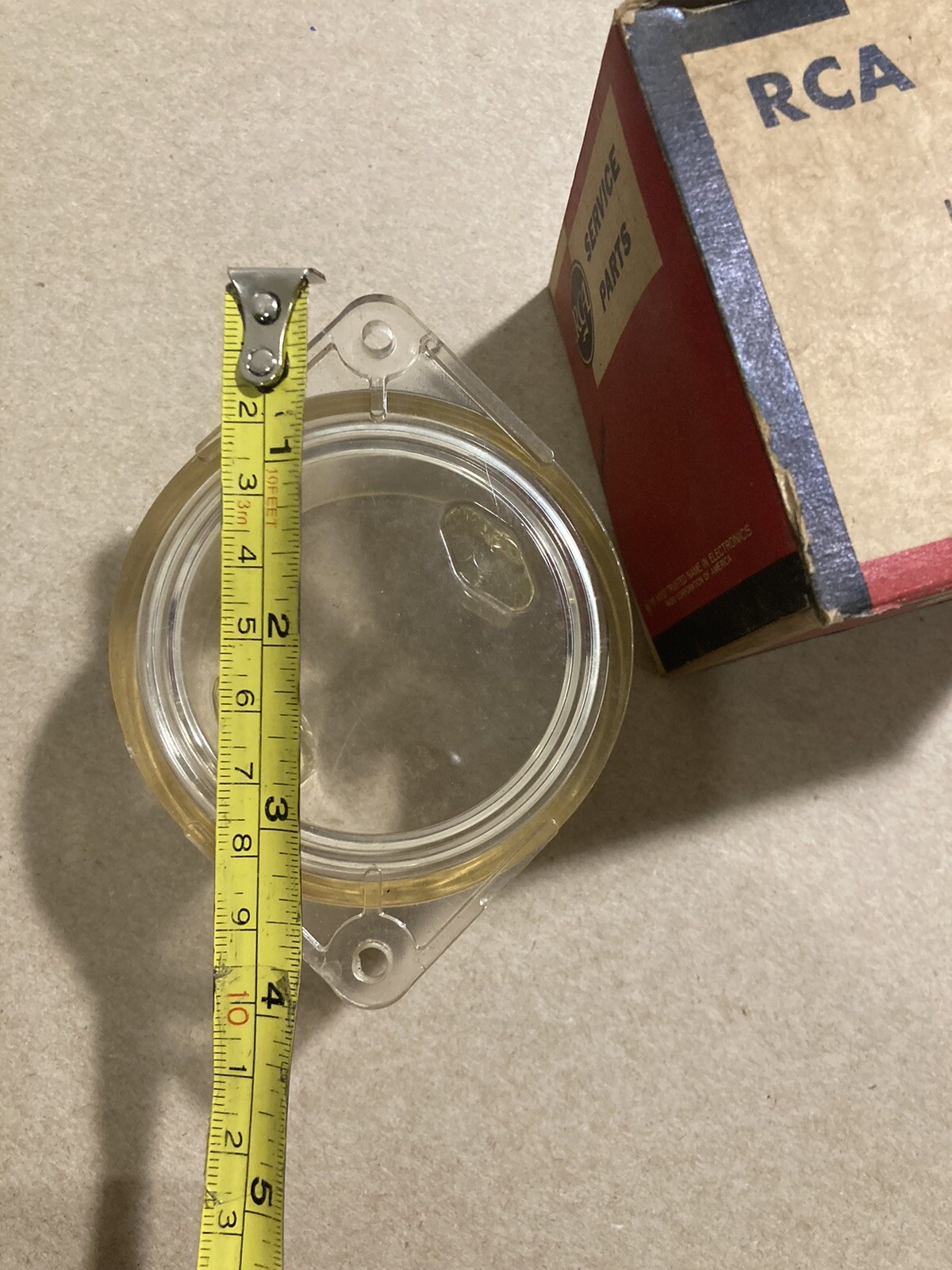 VINTAGE RCA TV 78215 Hi-voltage tube insulator for RCA CTC15 CHASSIS  TELEVSION