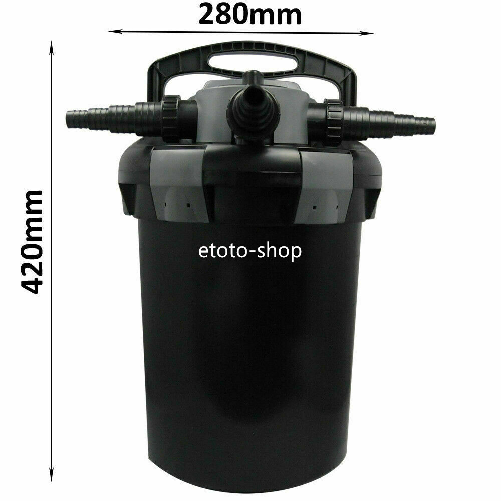 Jebao CBF4000 Pressure Fish Pond Filter UV 9W New Model Easy Clean