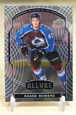 2020-21 Upper Deck Allure Rookie Base #87 Shane Bowers - Colorado Avalanche