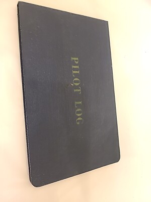 VINTAGE 1958 PILOT FLIGHT RECORD AND LOG BOOK | eBay