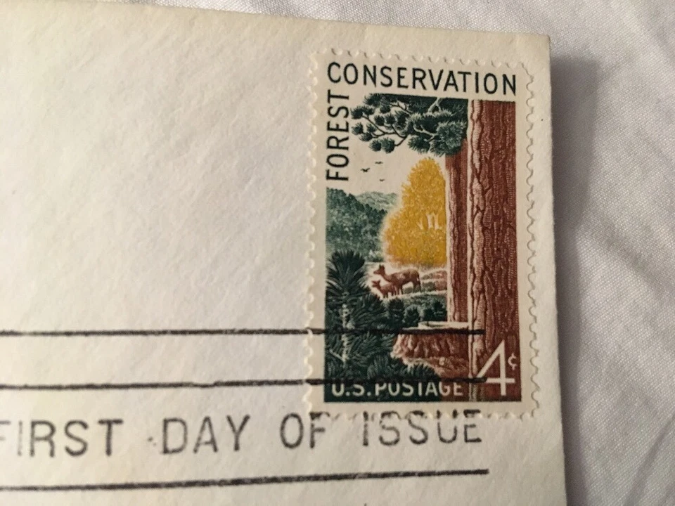 FOREST CONSERVATION TUCSON, ARIZ OCT 27 1958 ARTCRAFT , First Day Of Issue - Image 2 of 4