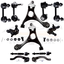 For 2006-2011 Honda Civic 12Pcs Control Arms Ball Joint Sway Bars Suspension Kit