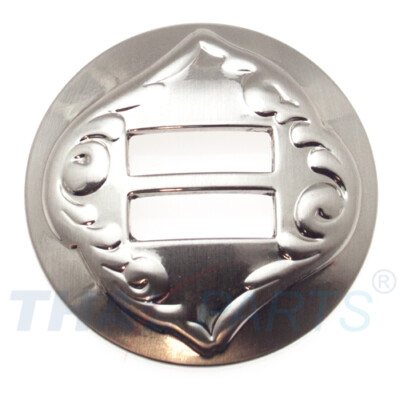 Concho #032 32mm Western Gürtel Conchos geschlitzt Silber