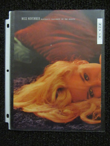 Vintage Playboy Centerfold Only Avis Miller!! November 1970 Very Nice