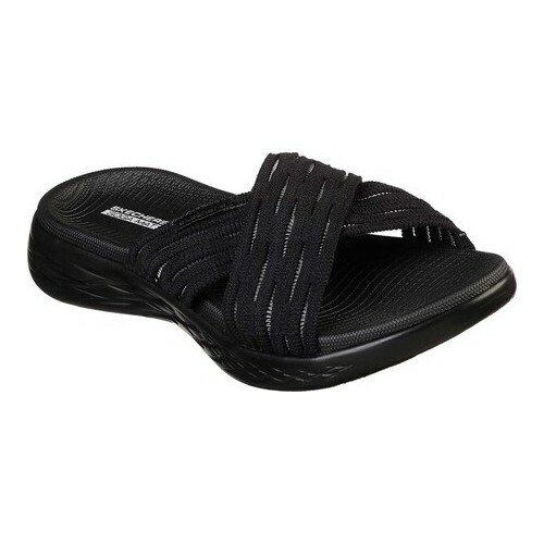 skechers women's slide sandals