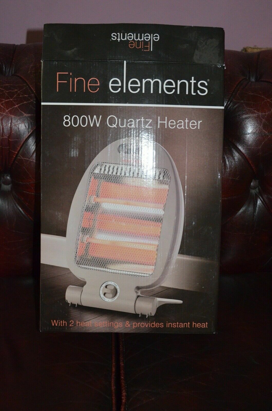 Portable Daewoo 900W Quartz Halogen Small Heater 2 Heat Setting Instant  Heat for sale online | eBay