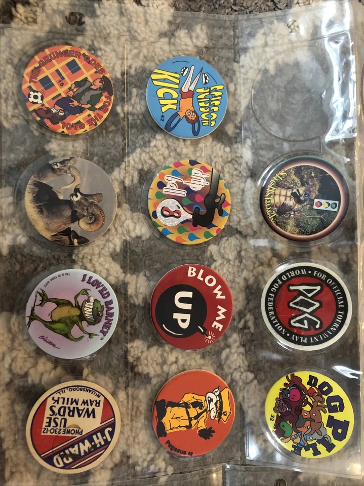 Lot of 35 Pogs Mighty Morphin Power Rangers Pogs from mid 1990s Power Caps - Image 2 of 4