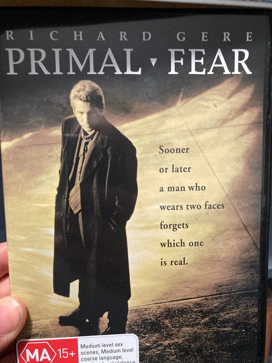 Primal Fear region 4 DVD (1996 Richard Gere / Edward Norton