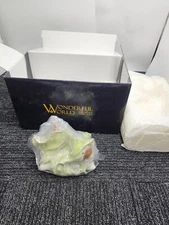 Wonderful World by Florence "Kitten on Cushion w/Drape" Warm Shelter 7266C