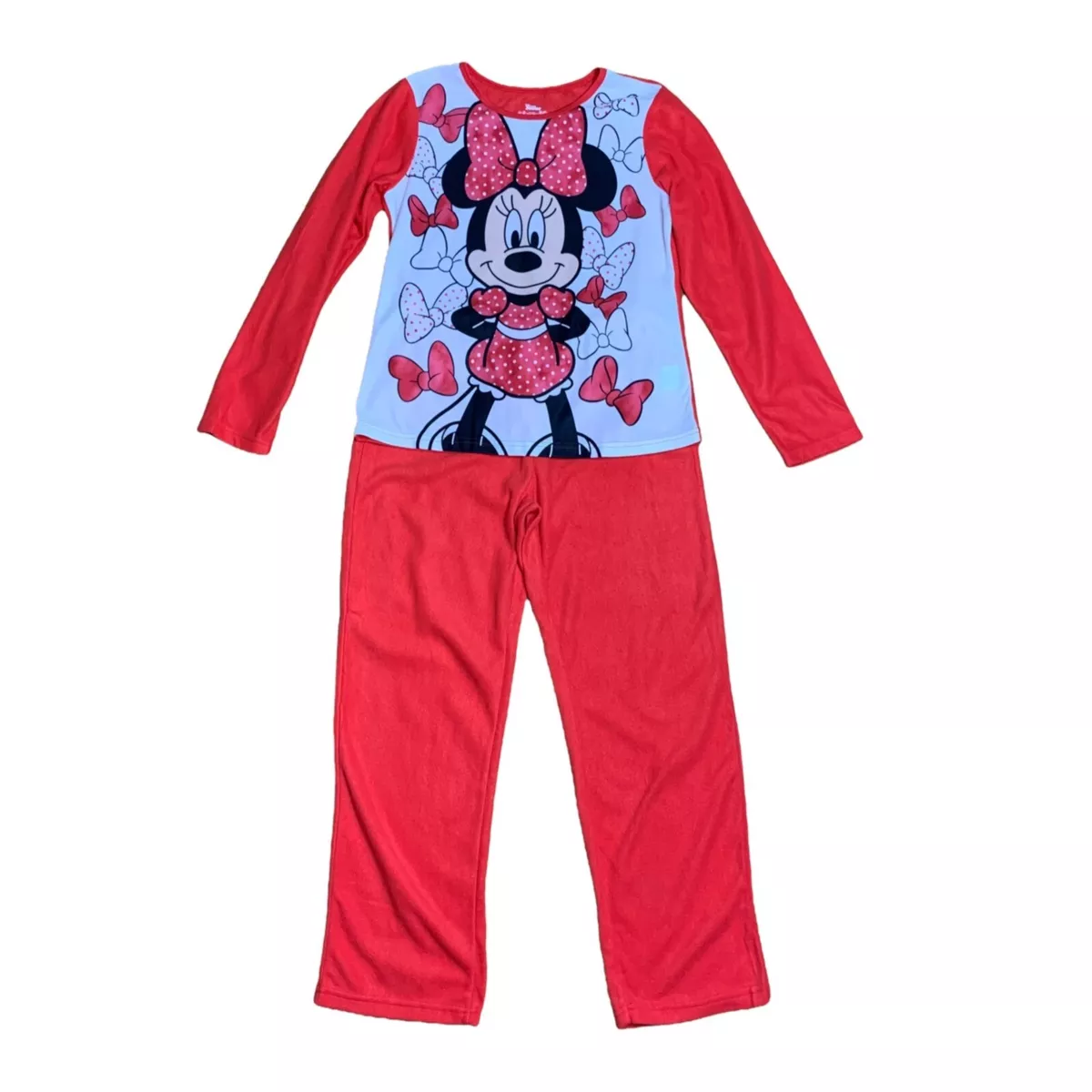 Disney Junior Minnie Mouse 2 Piece Pajama Fire Retardant Set