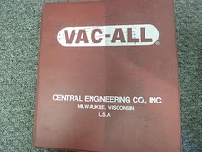 Vac-All E10 Street Sweeper Cleaner Parts Catalog & Shop Service Repair Manual