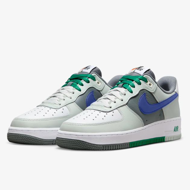 Nike Air Force 1 '07 LV8 Shoes 'Light Silver/Blue' (FD2592