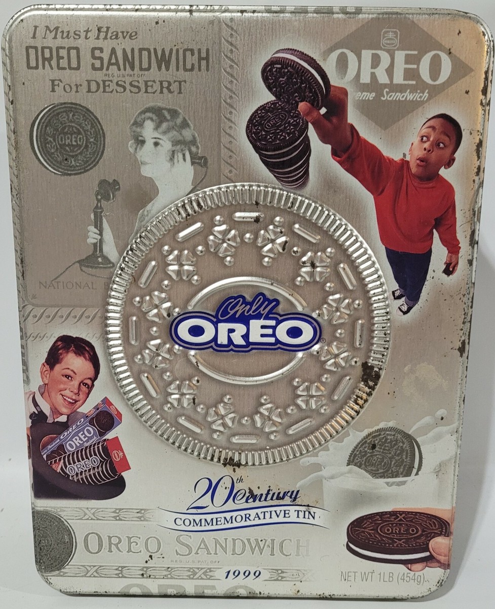 純銀チロリ (99g) Nabisco 1999 Oreo 20th Anniversary Collectable Tin - Used | eBay