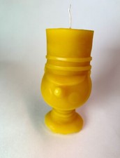 Nutcracker Ballet Wooden Soldier  beeswax candle - individually made