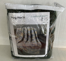 Mary Maxim Aspen TEINTURE Yarn 3.5 Oz 100 Acrylic Crosshatch Blanket 11 Balls