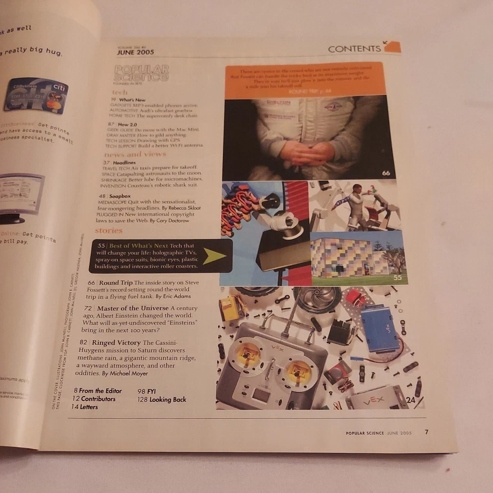 2005 June, Popular Science Monthly Magazine, Build Robot Of Your Dreams (CP165)  - Image 2 of 3