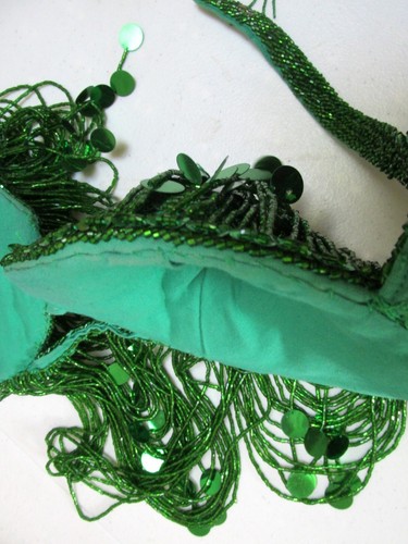 Vintage Professional Belly Dance Costume Egyptian Set - Hip Belt & Bra 34CD/36C - Picture 14 of 24