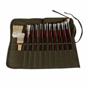 paint brush roll up case