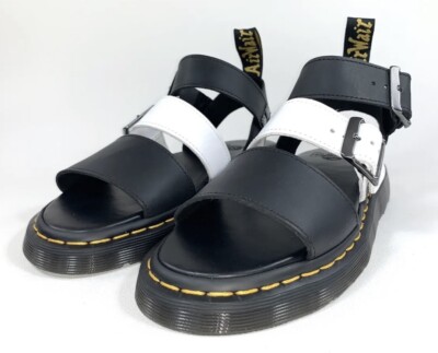 Martens Gryphon Brando Black Leather Gladiator Sandals Womens 12 Fast  Ship