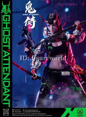 POP COSTUME GS-001 1/6 Ghost Attendant Collectible Female Action