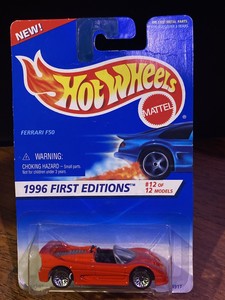 hot wheels 1996 first editions ferrari f50