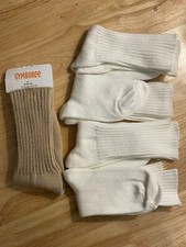 Gymboree Sport Girl / Boys Shoe Size 11-13 Calf Crew Socks 5-Pack NWOT