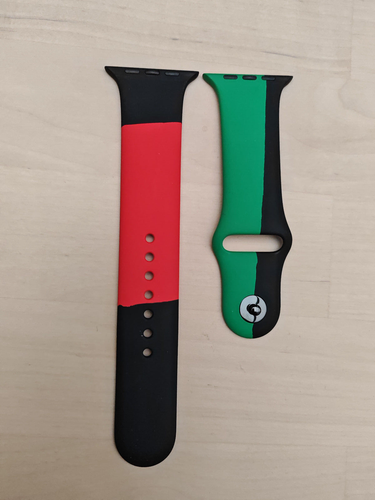 APPLE GENUINE SPORT BAND LOOP WATCH STRAP 45MM 44MM 49MM 46MM BLACK UNITY S/M✅ - Picture 2 of 9