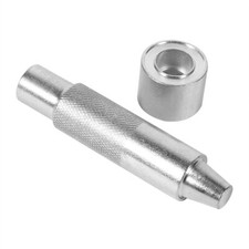 Eyelet Hole Punch Die Tool 1-Inch Grommet Setter Kit for Leather Craft Clothi...