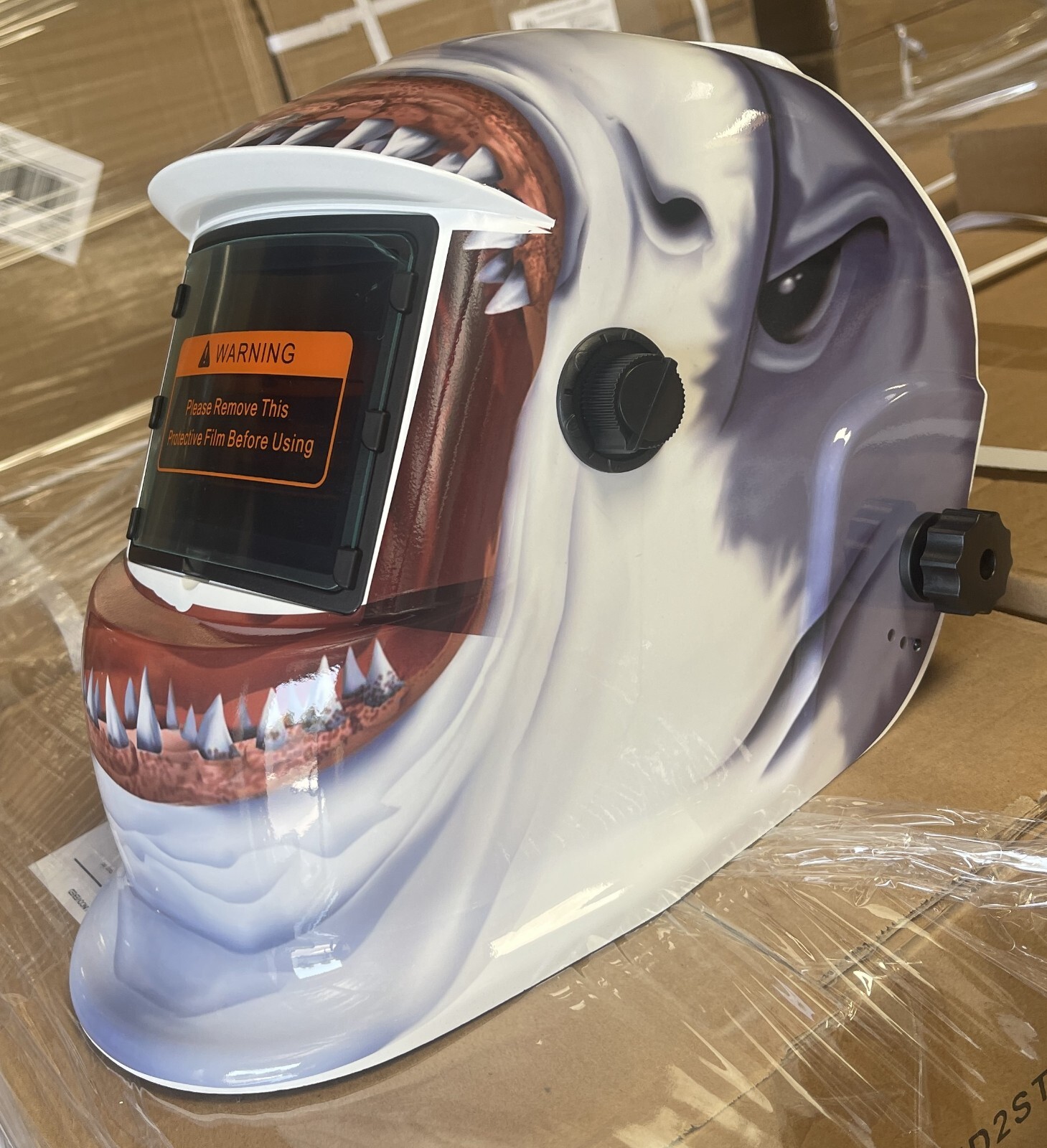 FCTH Solar Auto Darkening Welding/grinding  Helmet  certified hood Mask