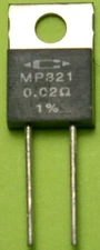 CADDOCK  0.02Ω  20 watt 0.02 ohm 1% Resistor Non-Inductive MP821-0.02-1%  TO220