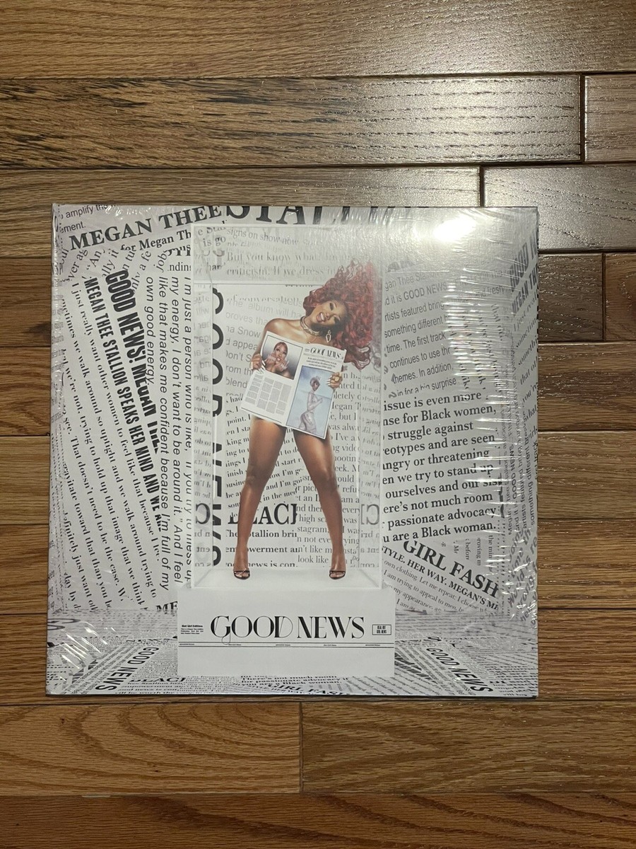 Megan Thee Stallion Good News Picture Disc x/ 300 Numbered Vinyl