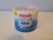 Maxell DVD-R 50 pack 4.7 GB GO - Unopened