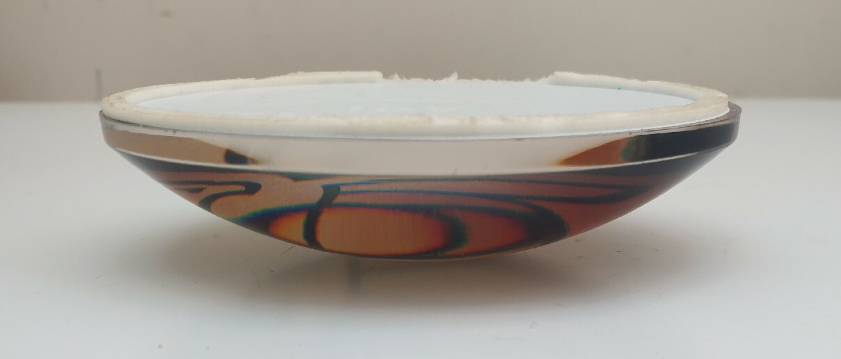 Oval 3D Beer Pump Badge Fish Eye Lens EAGLE IPA Black & Gold eBay