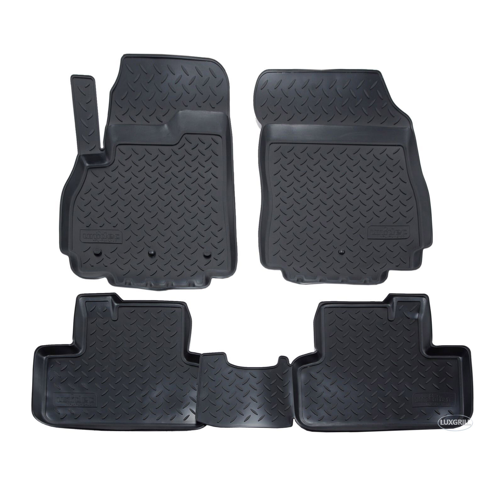 Tapis de sol caoutchouc 3D Chevrolet Orlando pour sorties famille et nature