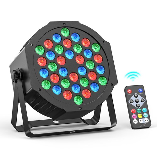 36LED Stage Lighting PAR Light RGB DMX Strobe Party DJ Disco Lights w/ Remote US - Picture 18 of 22