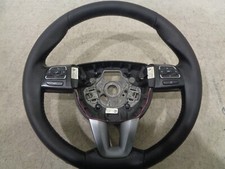 2013 SEAT TOLEDO MULTIFUNCTIONAL LEATHER STEERING WHEEL 6JA419091B