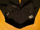 Womens RAG & BONE "Combo 1" Black/White Leather USA Denim JEANS Size 28 X 29 EUC — photo 5